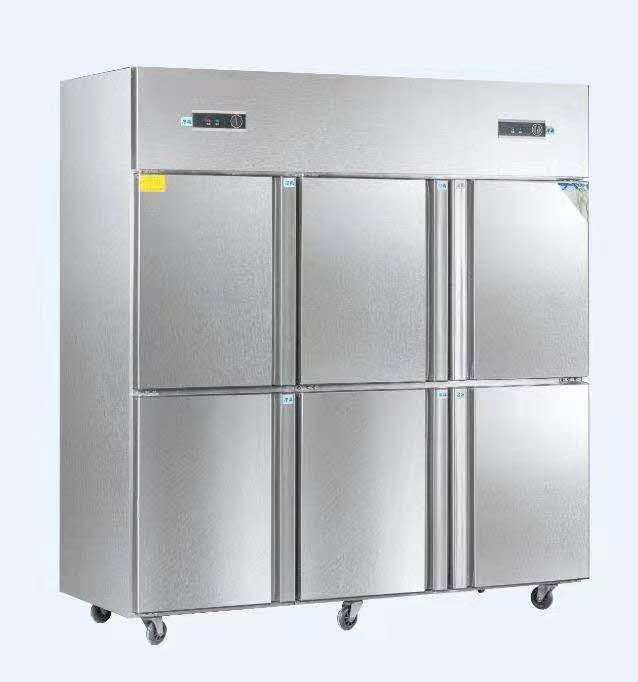 曲靖冰柜冰箱冷柜冷藏冷冻双温保鲜柜六门商用大容量厨房冰箱