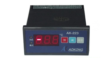 曲靖奥控温控器AK223单冷化霜冷库控制器
